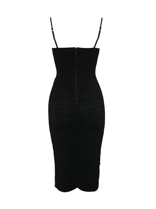 Abito in jersey con drappeggi Elisabetta Franchi | AB81556E2110